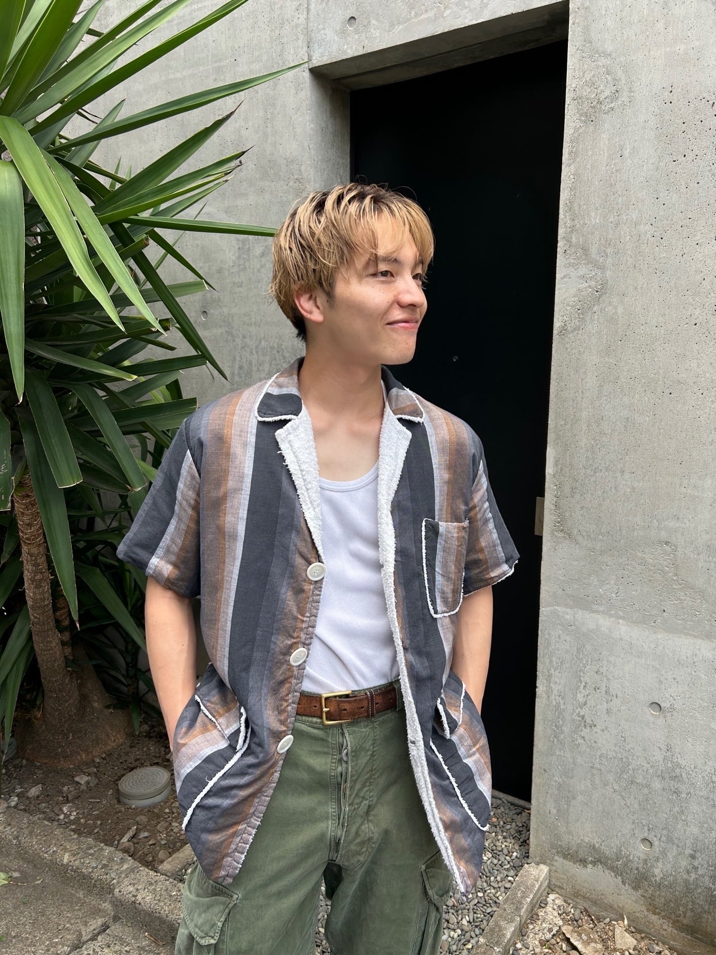 50年代 L位 LEVI'S Short Horn Denim Western Shirts リーバイス