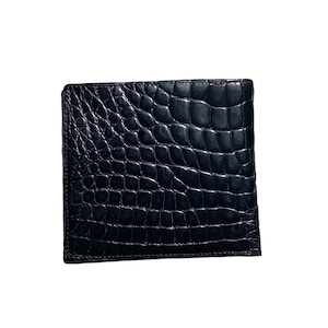 vintage BALLY crocodile embossed enamel wallet