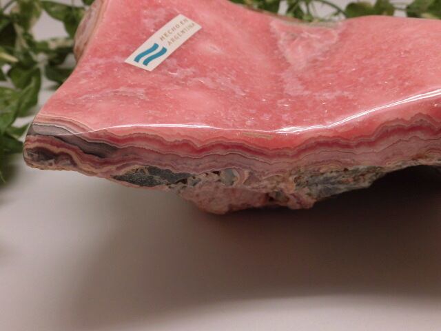 【送料無料】【高品質】【美品】4.3kg 特大インカローズ原石台座付