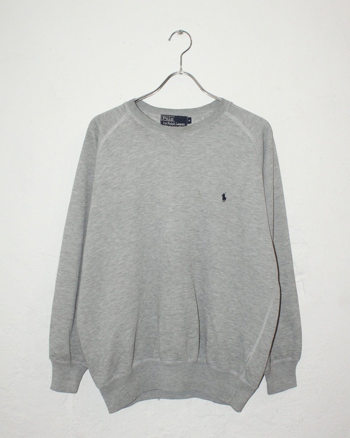 90s Ralph Lauren Front V-Gusset Raglan Sleeve Sweat | VOLAR