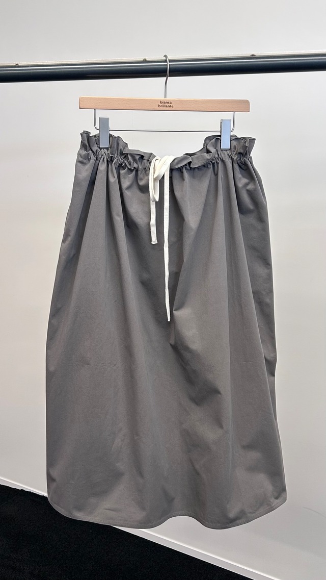 SOFIE D'HOORE -SWAN- slightly slanted skirt :TURTLE,