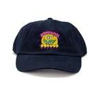 DUNGEON / 'MONSTER' - NAVY BRUSHED CANVAS CAP - Art by JARVIS ARTWORK