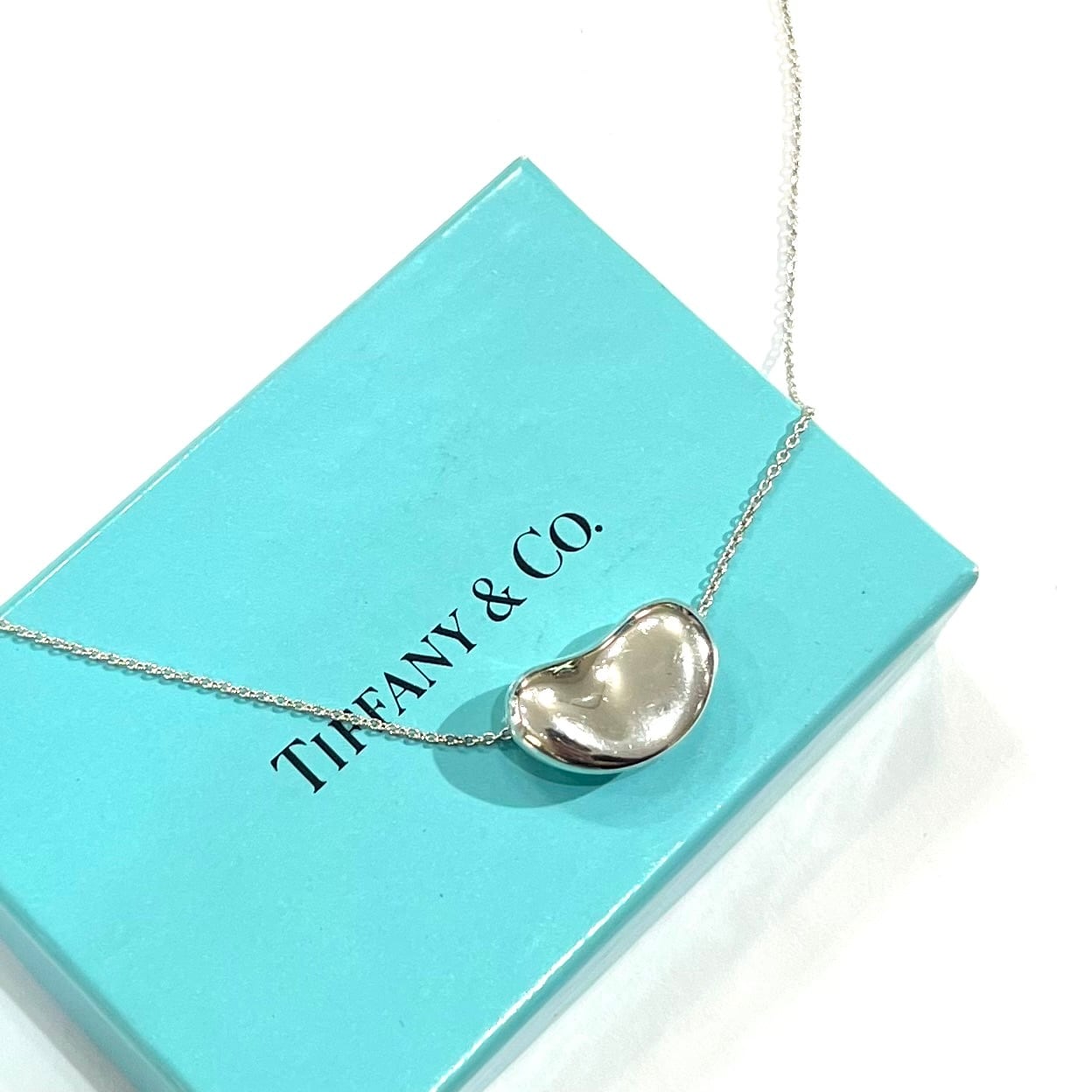 TIFFANY&CO.】2631 幸福ビーン ティファニー ネックレス／Elsa Peretti