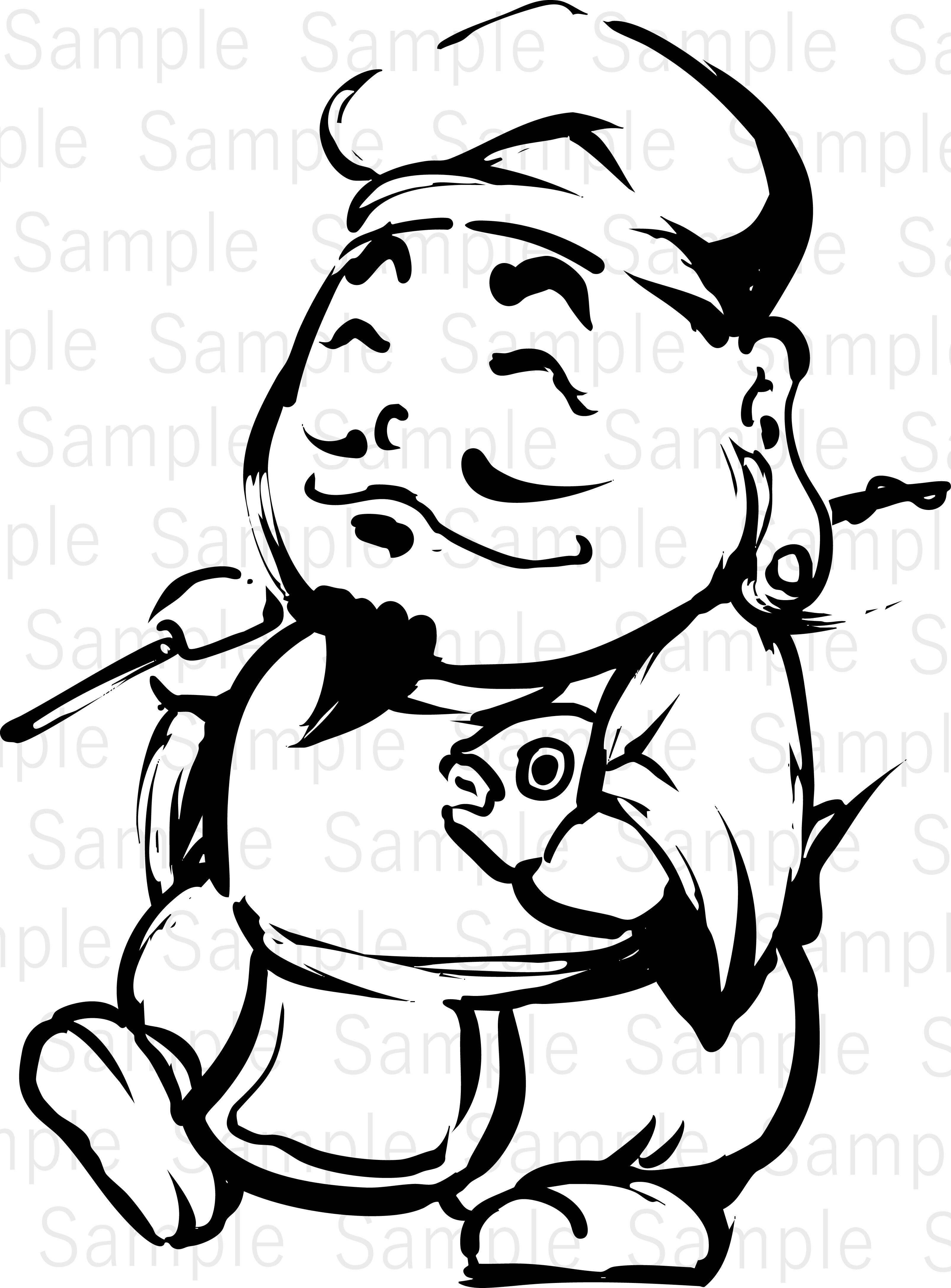 観音様（Kannon Bodhisattva） | デジタル墨絵処（Digital Sumi-e Studio）