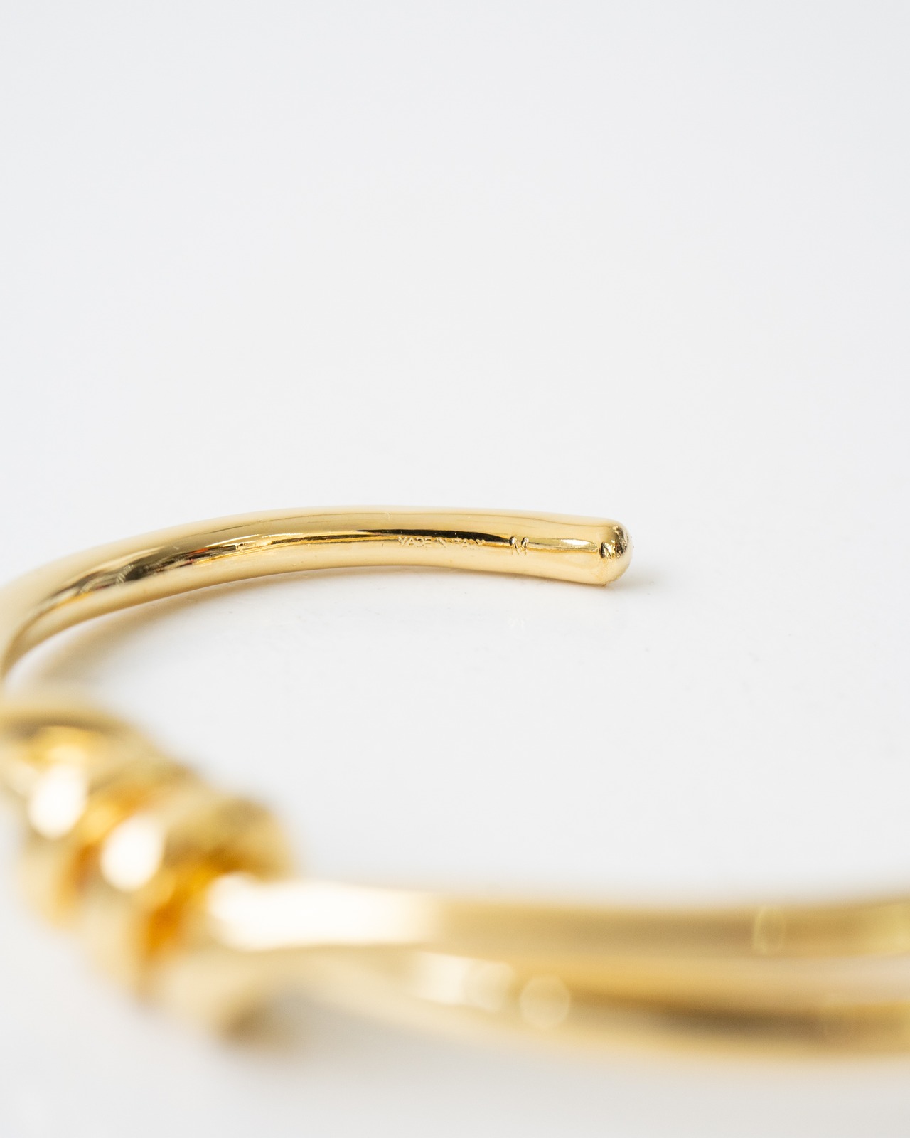 〈CÉLINE by phoebe philo〉Knot Double Cuff Bracelet