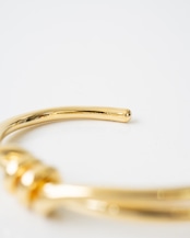 〈CÉLINE by phoebe philo〉Knot Double Cuff Bracelet
