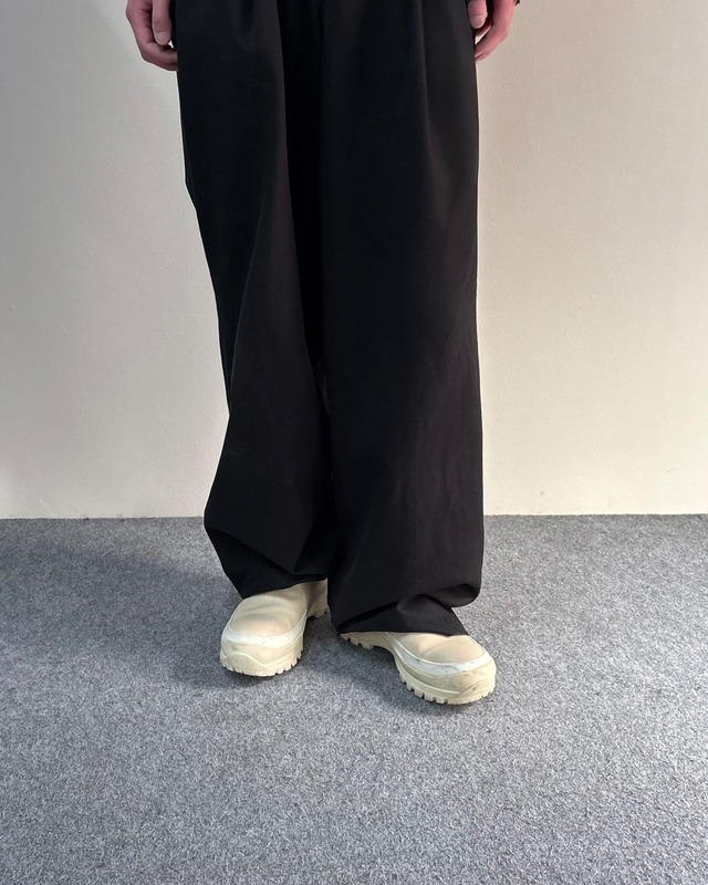 【JIL SANDER】leather side gore boots