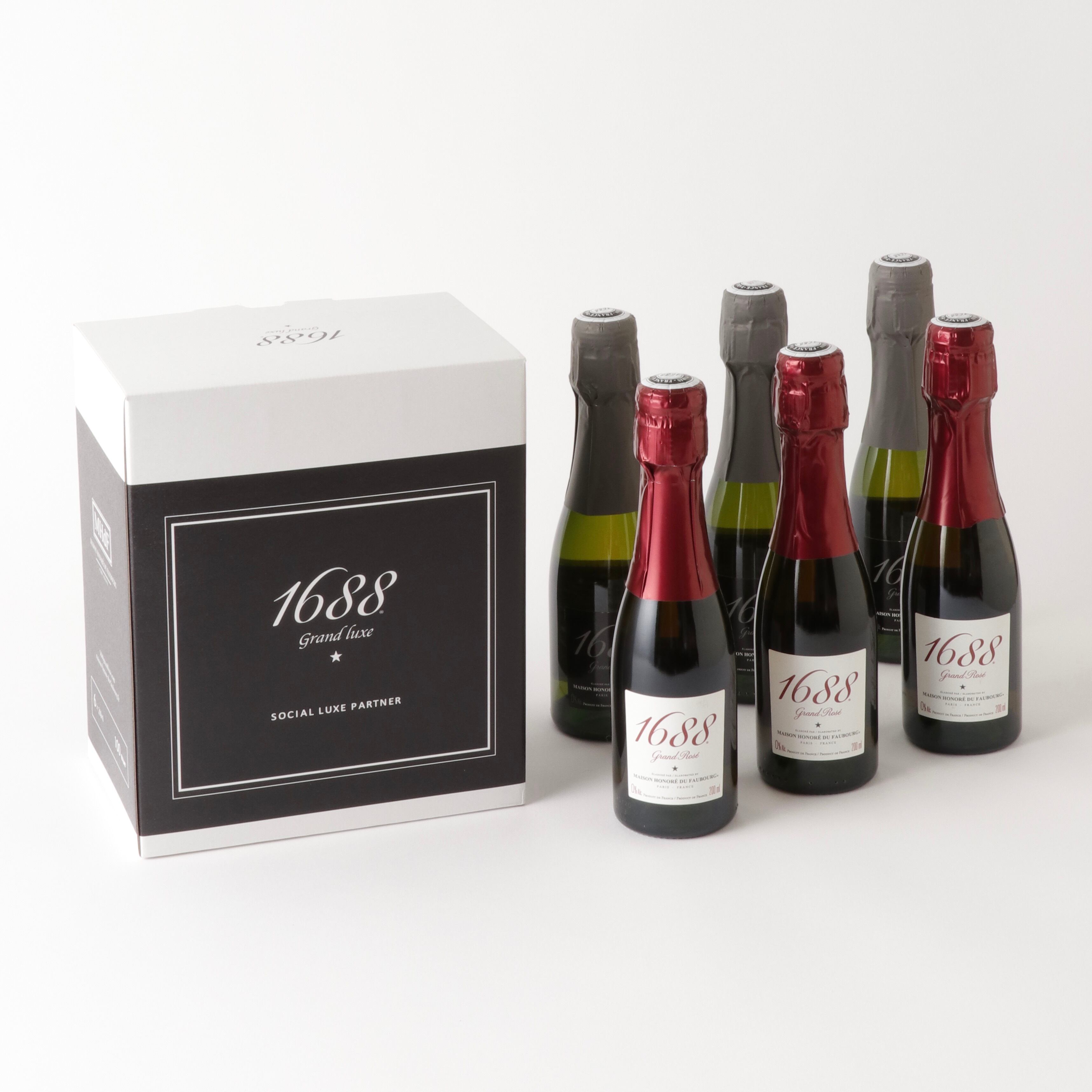 1688 200ml パーティーセット 【ノンアル】（各200ml×6本・箱入り