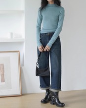 High neck slim Knit T20177