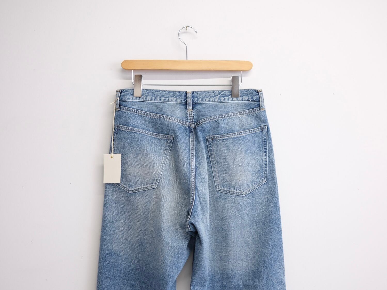 ULTERIOR” VINTAGE WASHED SELVEDGE DENIM 5P PANTS” | Lapel online store