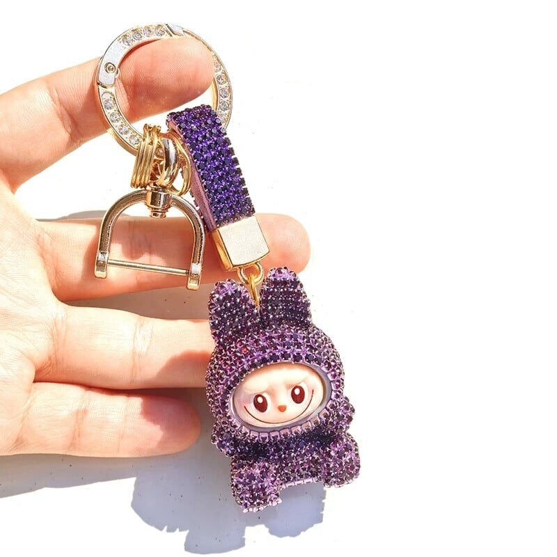 TheMonsters キラキラひとめぼれ✨ ぷくかわラブブキーホルダー