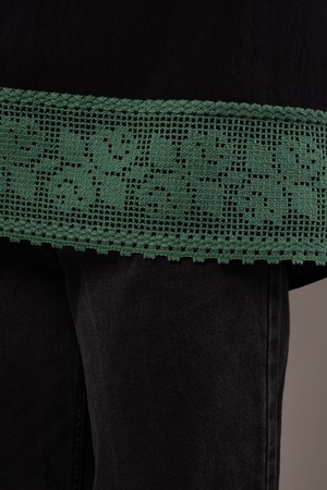 ウクライナ刺繍ヴィシヴァンカ　手刺繍　麻　レディース・フリーサイズ