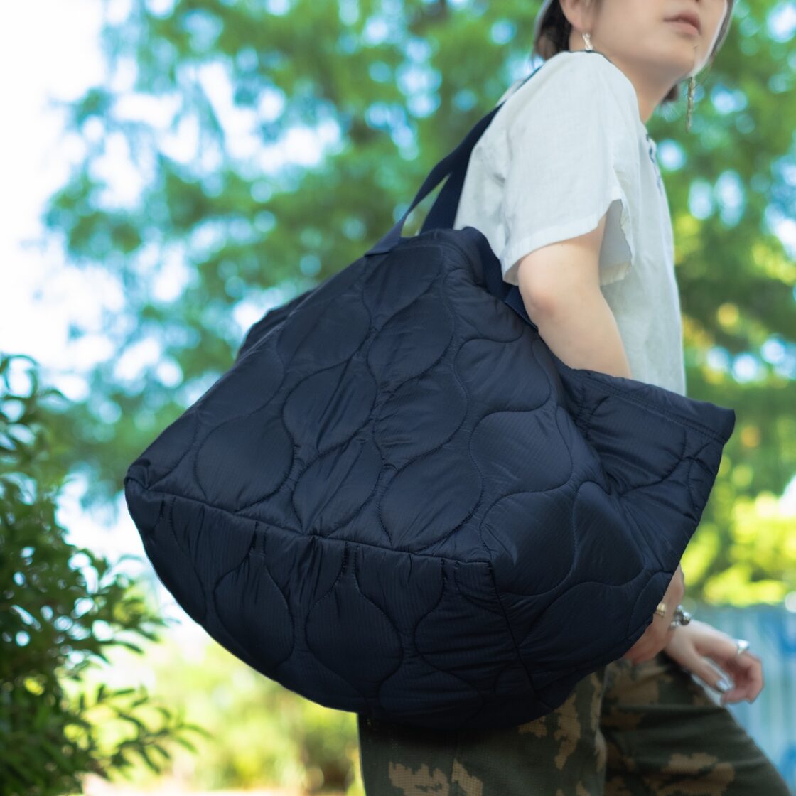 HOLIDAY】 military quilting big bag | Pay ID