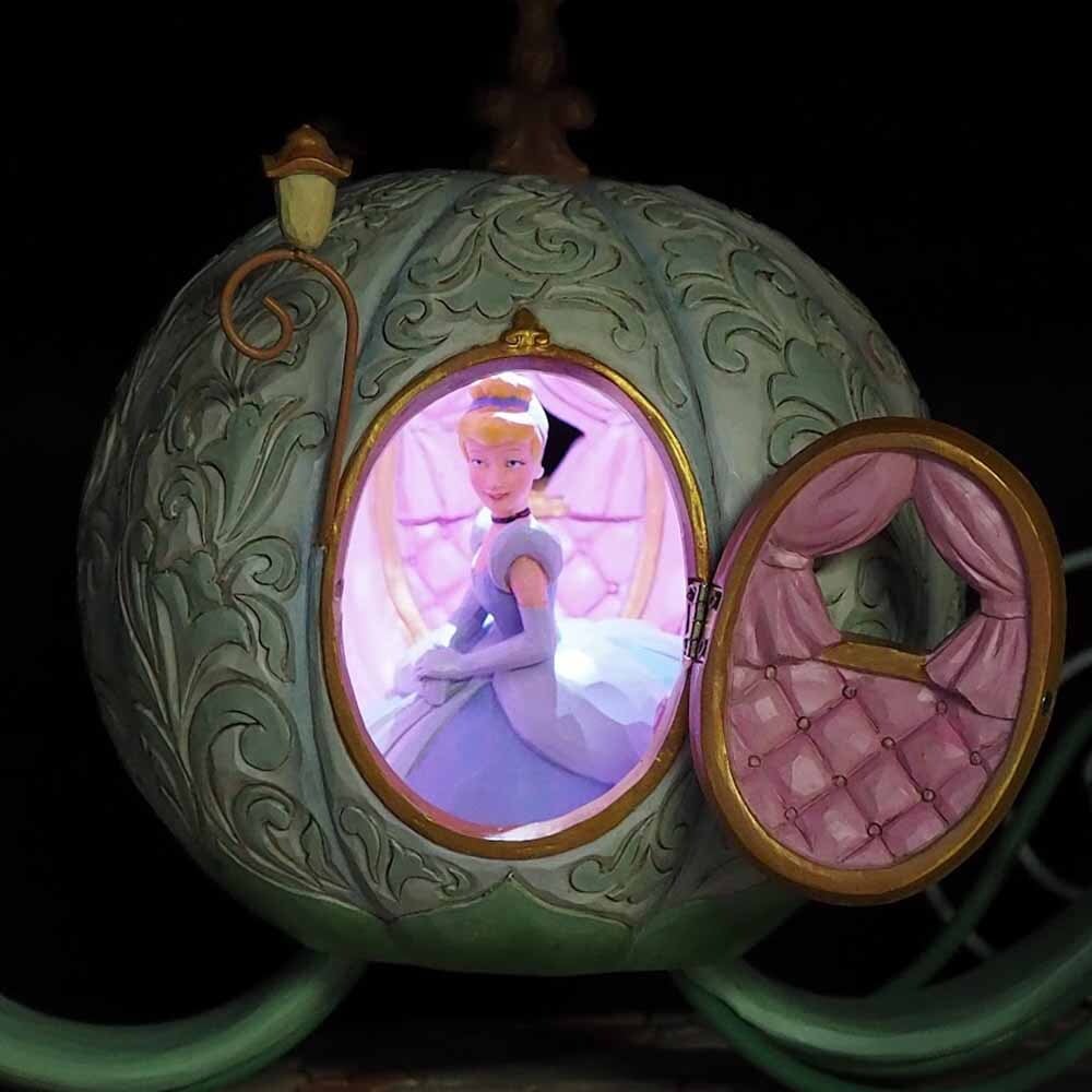 エネスコ ジム ショア作 ディズニー フィギュア「シンデレラ＆カボチャ 