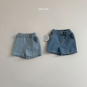 【予約】Billy denim short pants (R0070)