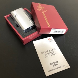 【即納】RONSON ロンソン RONJET ロンジェット R29-0002 クロームサテン ライター 正規品 メール便送料無料