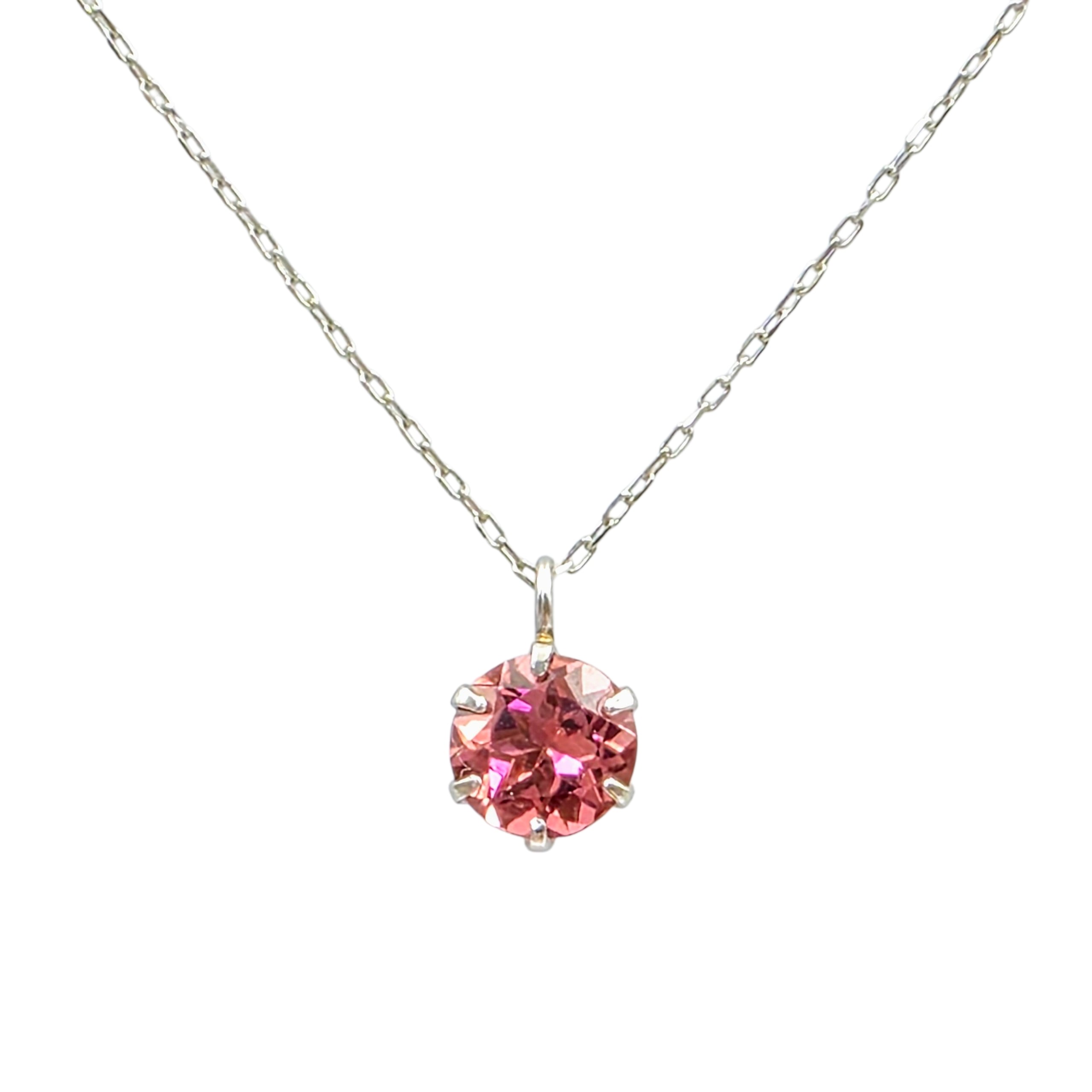 Pt900 ピンクトルマリン ペンダント<Selection|4〜5月>