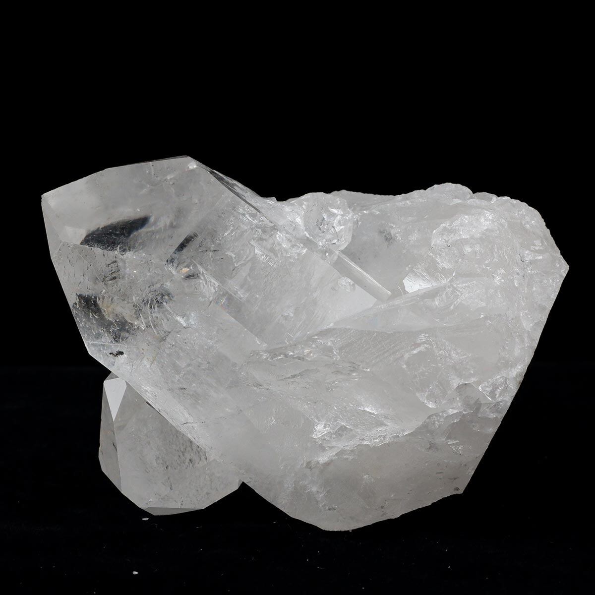 水晶 クラスター アーカンソー産 水晶 原石 一点物 282-710