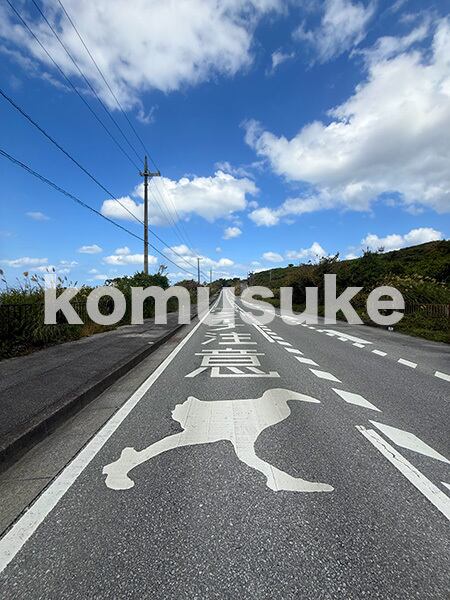 komusuke-select-002_橋・トンネル・道路_宜名真トンネル前道路×3枚