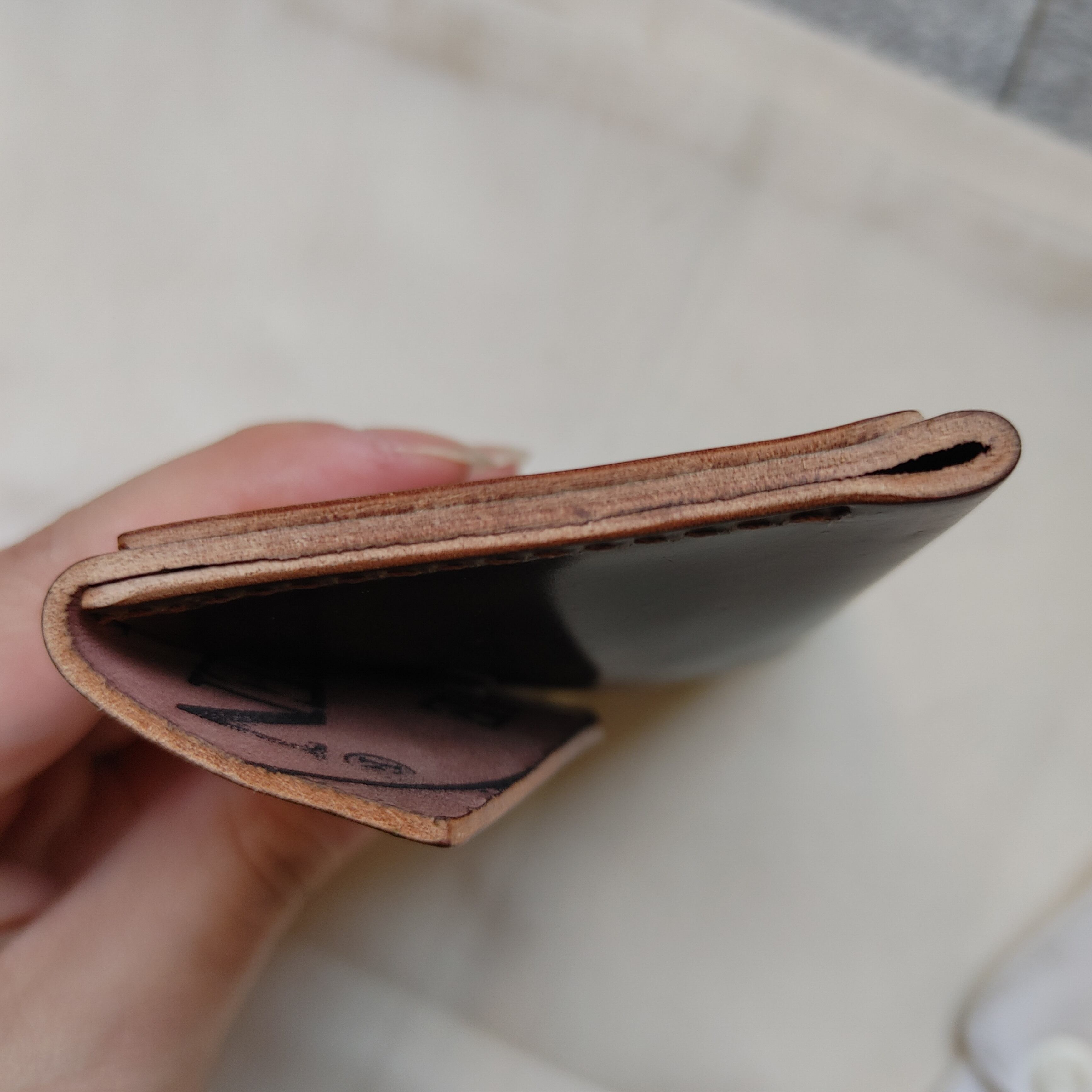 アッシュランドレザー コインケース 参考用 | いずみ HORWEEN