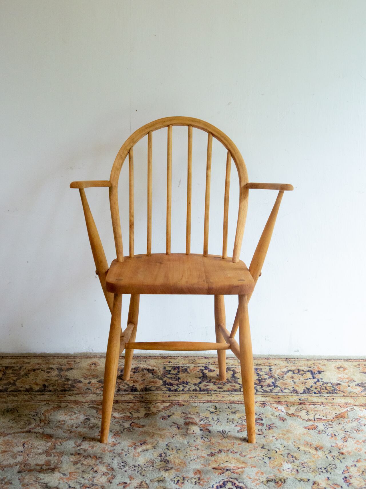 No.055 ERCOL フープバックアームチェア1950-60<アーコールチェア・アームチェア・イギリスヴィンテージ>