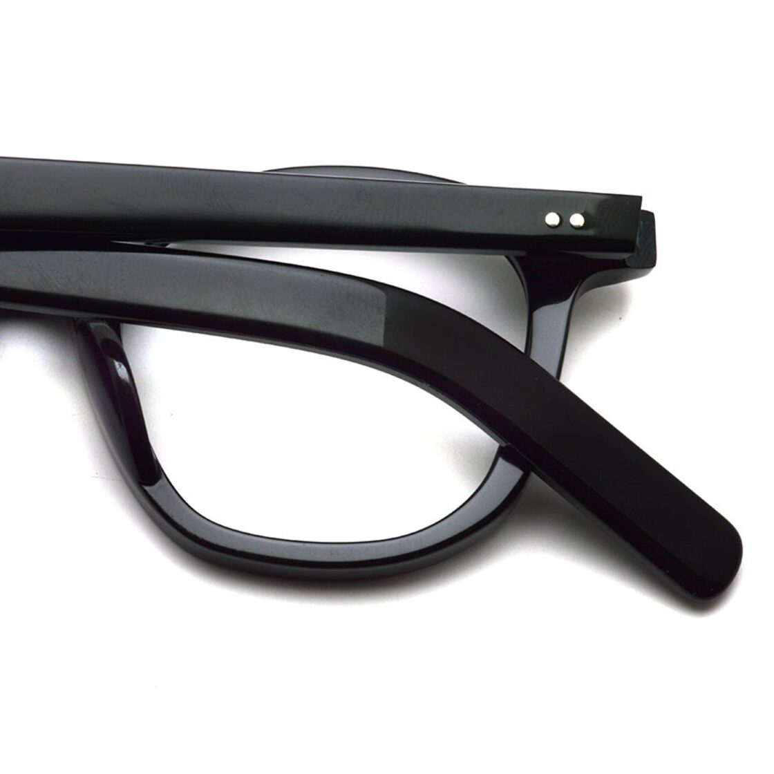 guepard / gp-01 / noir (black) - Light Green Flat lenses ブラック 