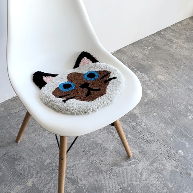 うちねこチェアラグをつくろう