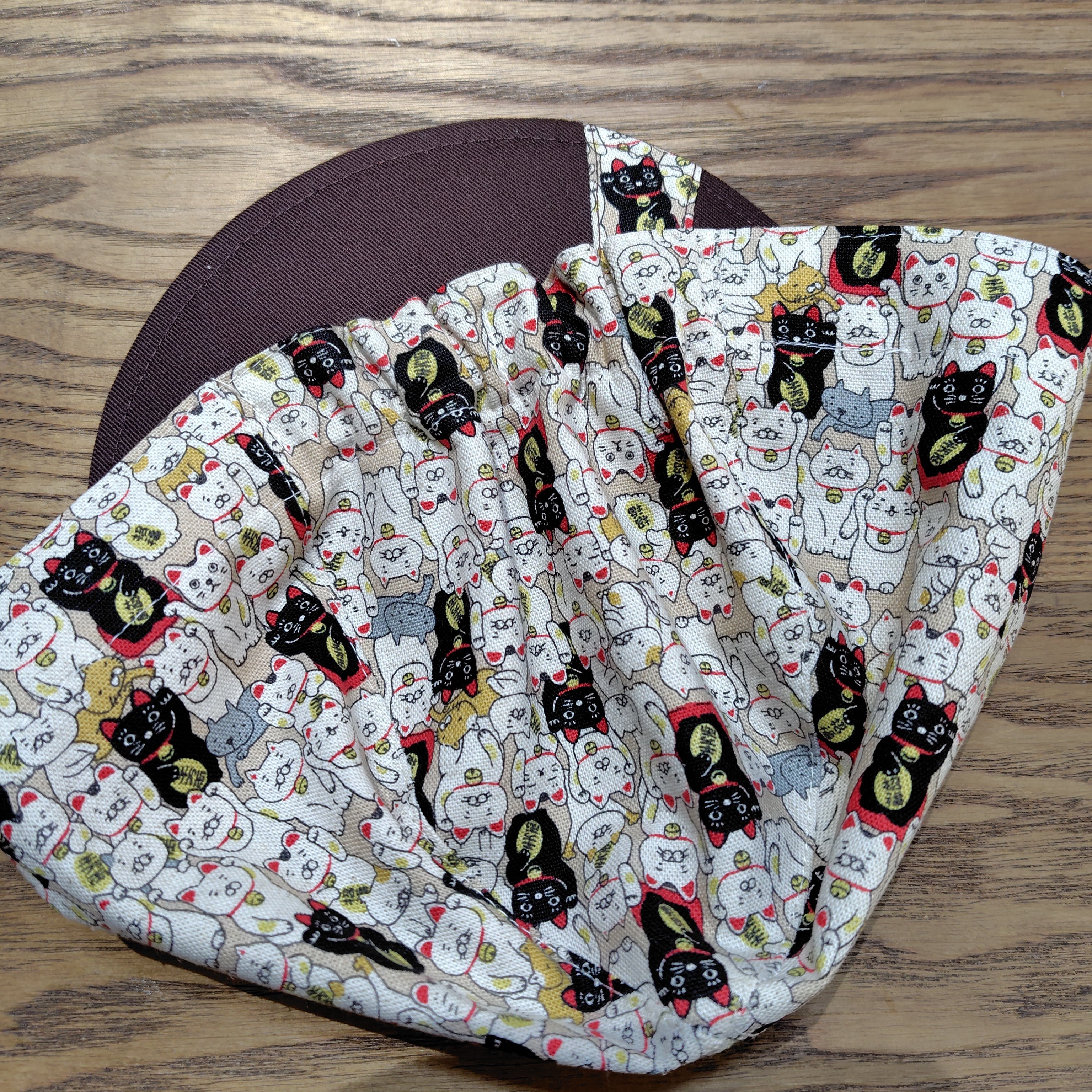 サイクルキャップ 招き猫 | Cyclone | ハンドメイドのゆるかわサイクル