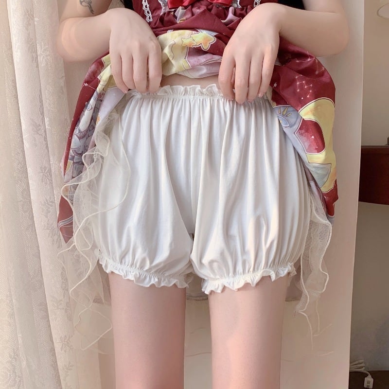 かぼちゃパンツ 可愛い レディース 夏 薄手 JK ロリータ インナーパンツ ペチパンツ47007559 miyabi5