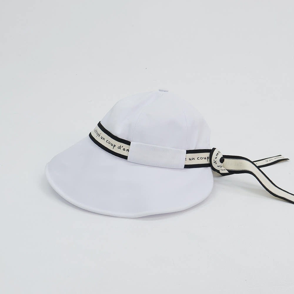 リボンテープデザインバケットハット (4色展開) | Festa Golf