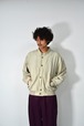 90s Silk×Linen blouson