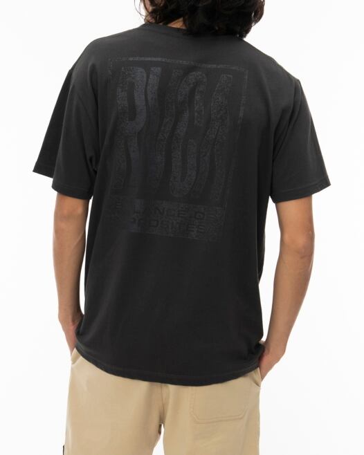 RVCA (ルーカ) REACTOR Tシャツ 半袖 PTK (ブラック) BC041278