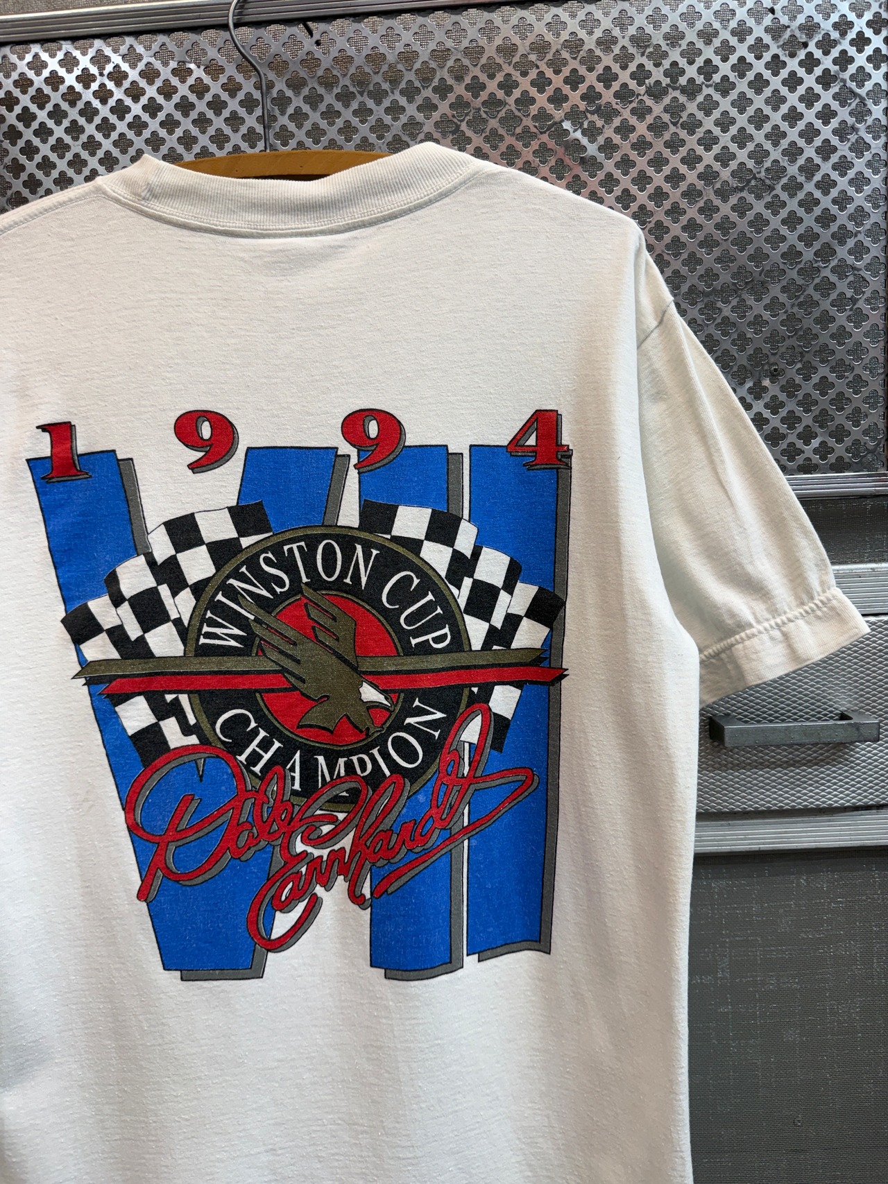 90s Dale Earnhardt Sr. NASCAR Winston Cup　champion / made in dominican republic・画像5
