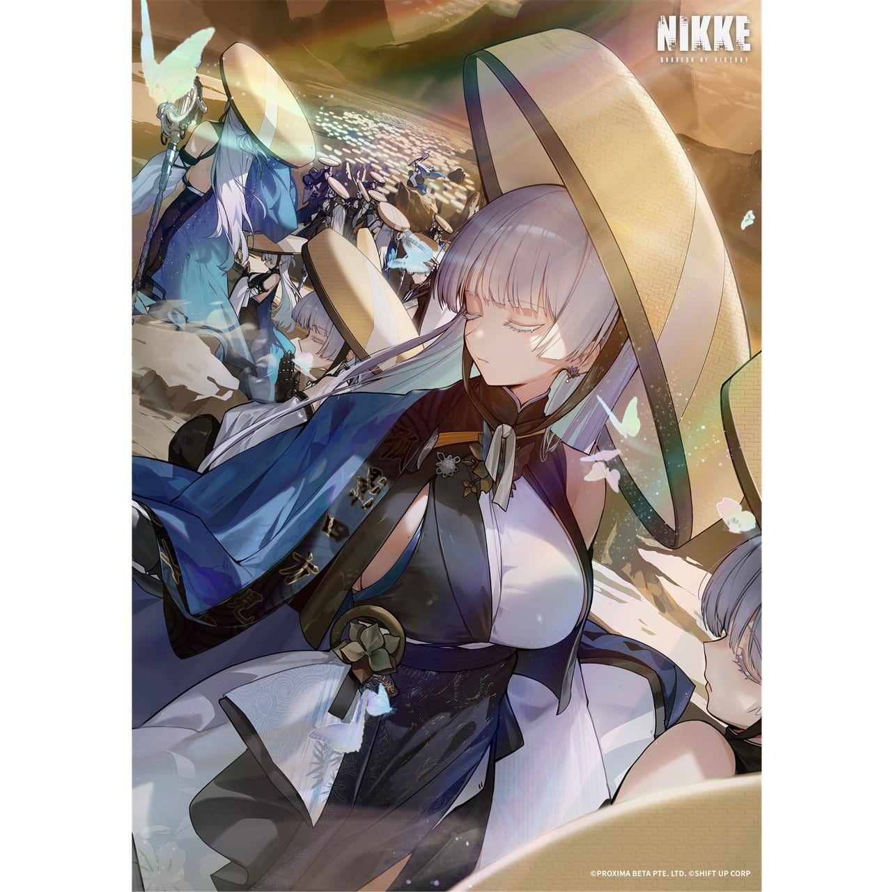 NIKKE 掛け軸風タペストリー シンデレラ（NIKKE in 京都 はんなり