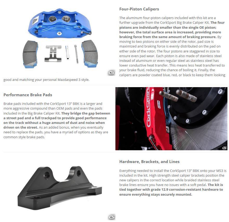 Corksport製 Stage2 Big Brake Kit | SAKURAレーシングスタイル