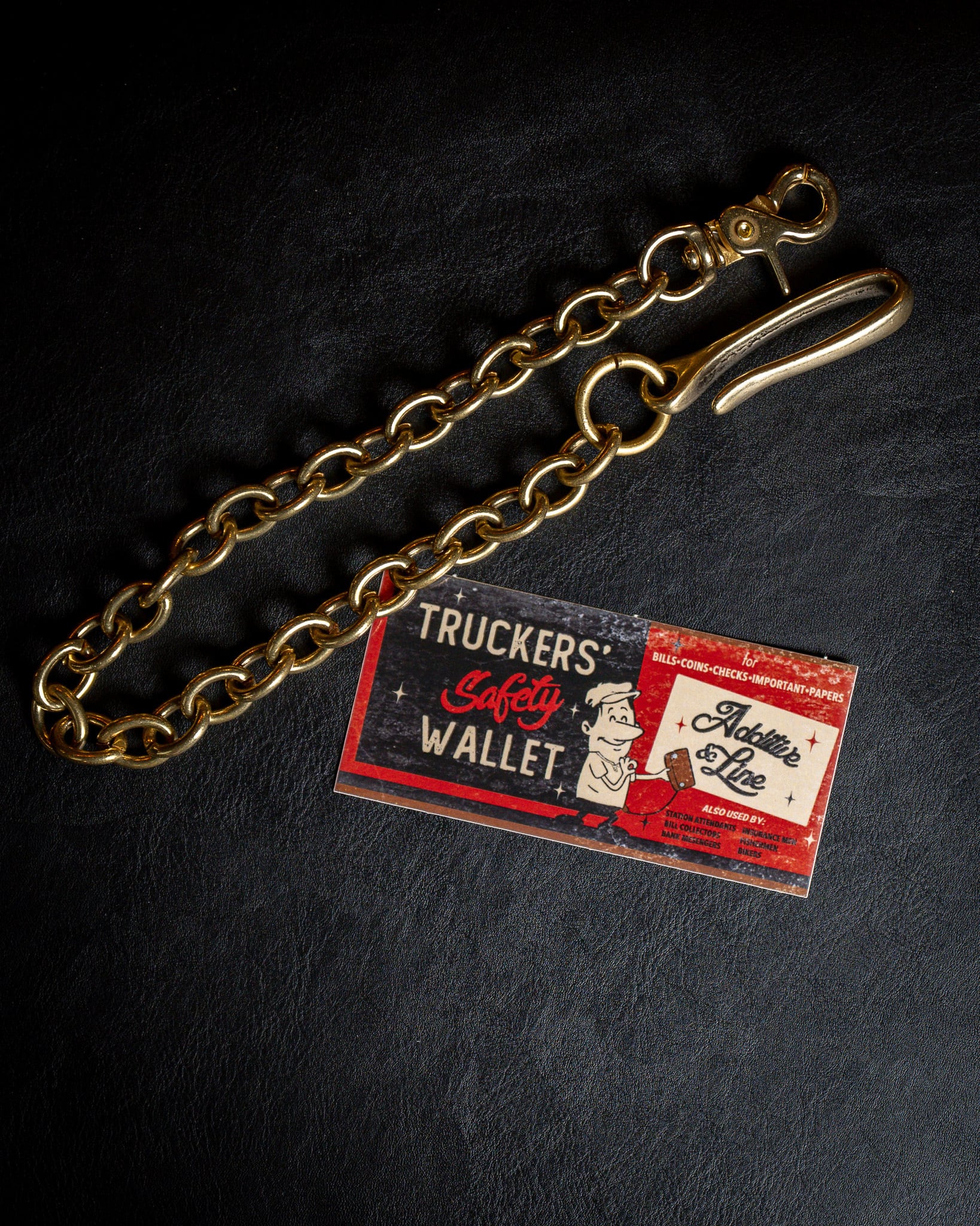 Additive and Line】Wallet Chain Brass WCH-001 新品 ウォレット