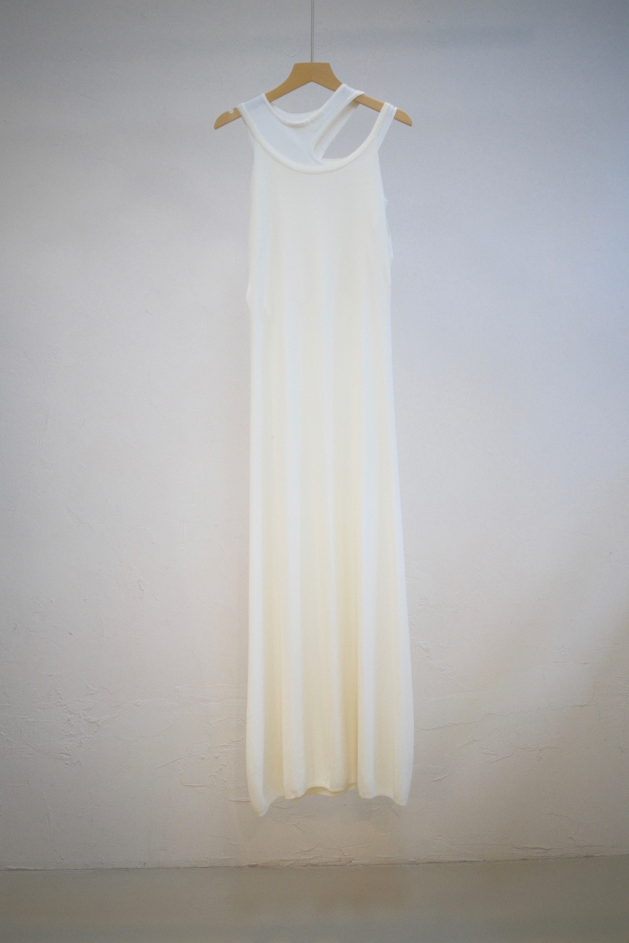 Asymmetry Tank Top / WHITE - 4