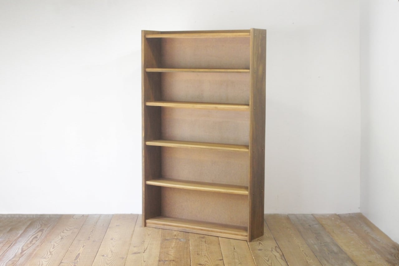 ヴィンテージ 本棚 シェルフ 無垢材 ラック 収納 飾り棚 木製