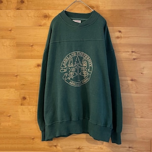 【CRABLE SPORTSWEAR】スウェット カレッジ  オハイオ アシュランド大学 刺繍 プリント XL アメリカ古着