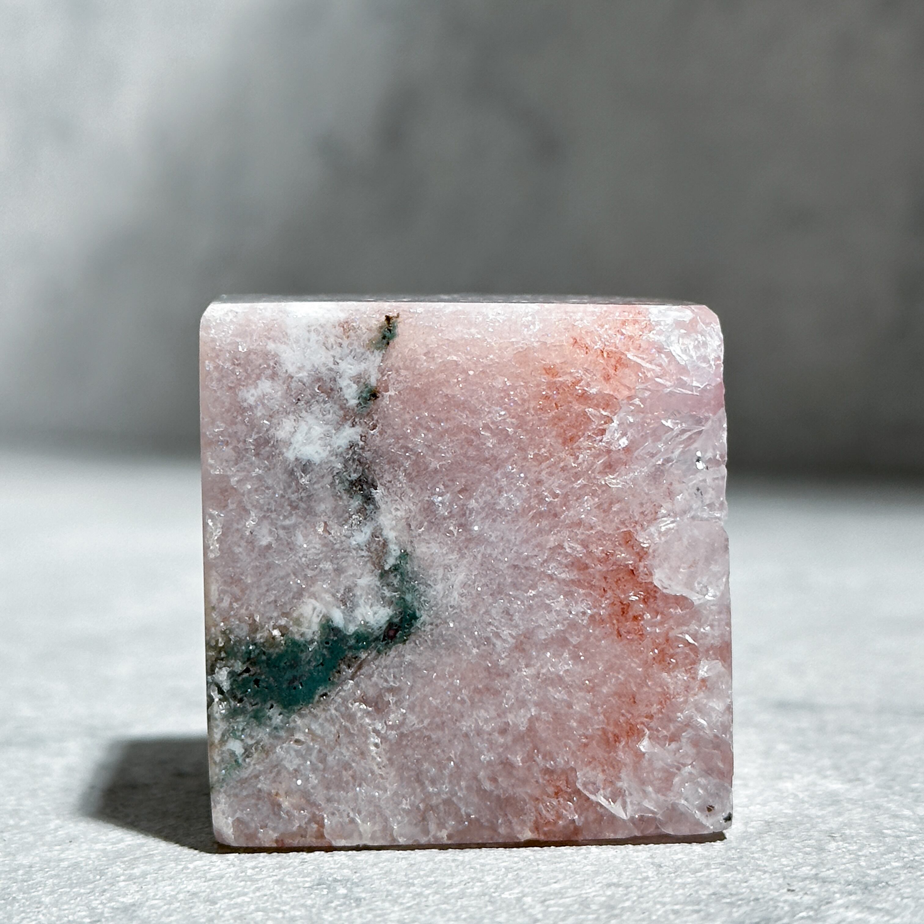 ハイクオリティ】ピンクアメジストキューブ01◇ Pink Amethyst