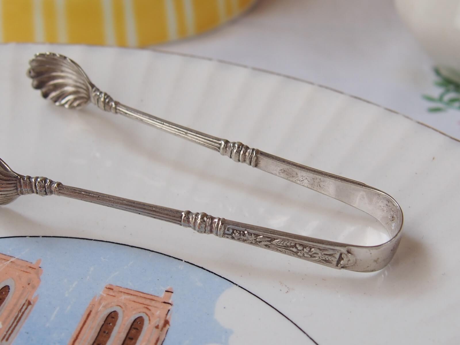 イギリスアンティーク シュガートング | Bonny Bee