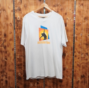 00s 2002年 nike Australian open Tシャツ L /ナイキ テニス