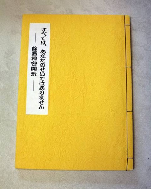 【若山敏弘 不思議研究所】すべては、あなたのせいではありません