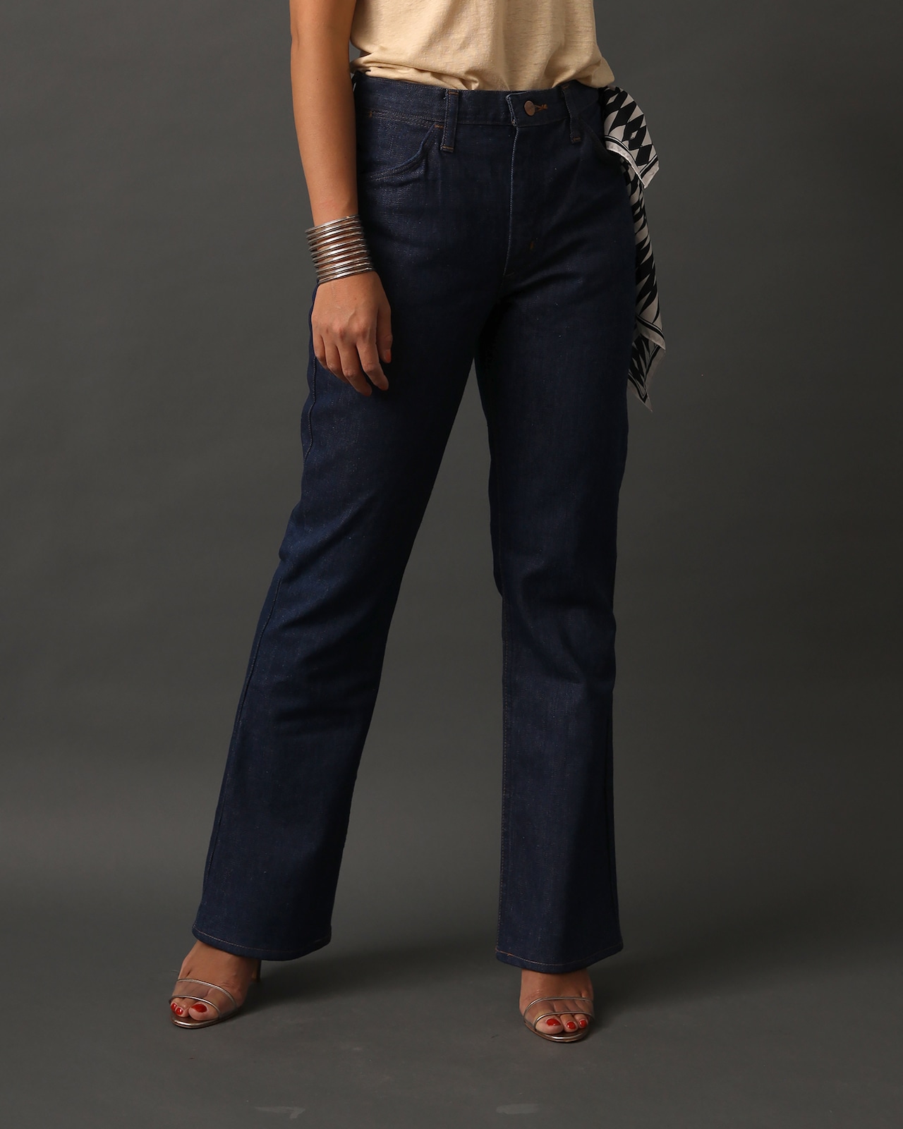 1980's Wrangler / Flare Denim Pants - 345 Den