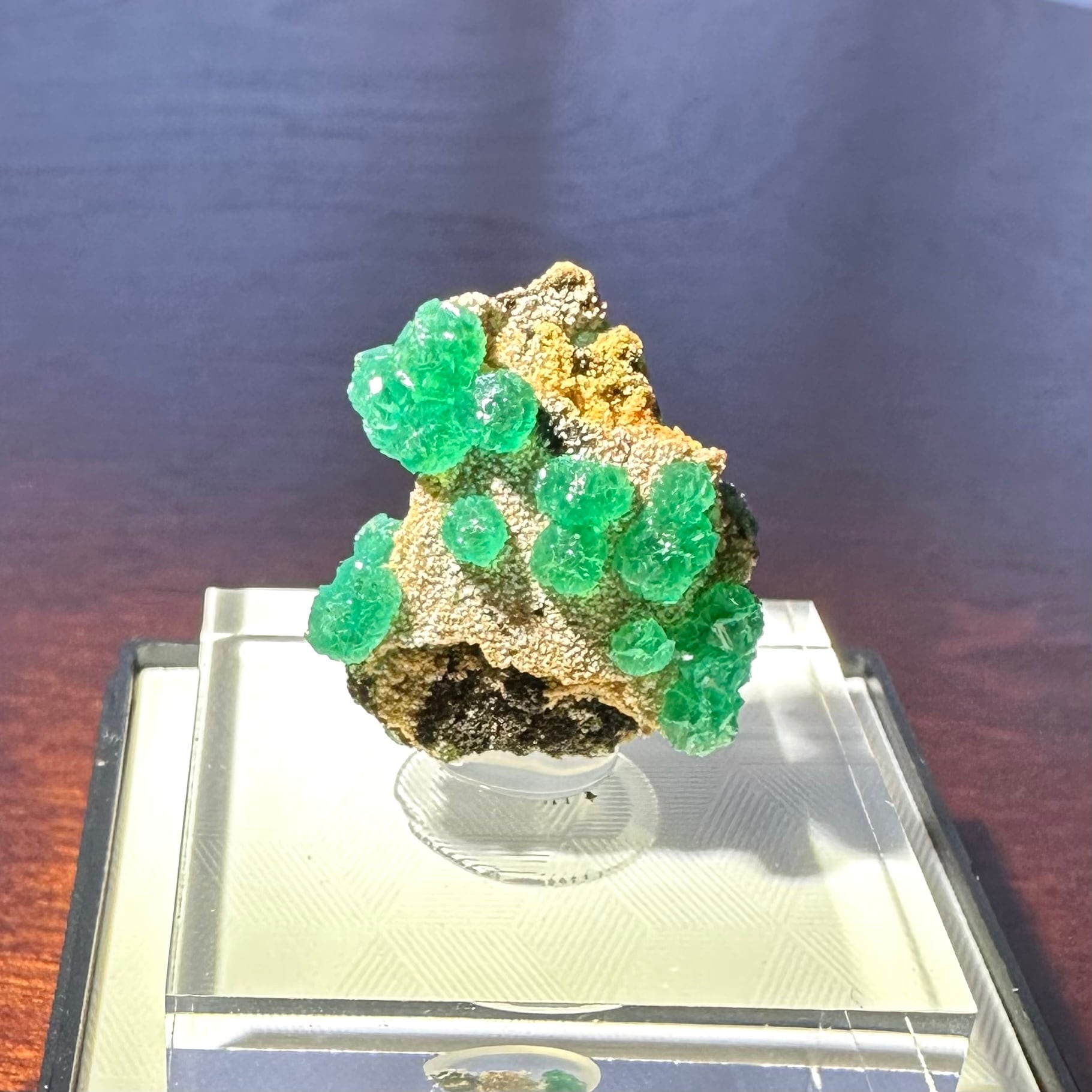 キュプリアンアダマイト【Adamite】ギリシャ産 | PEANUTS MINERALS