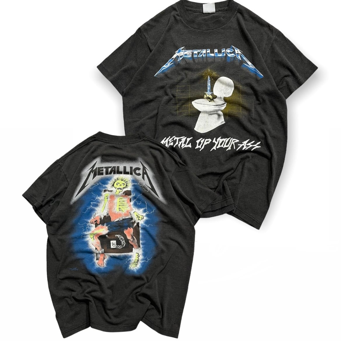 80年代〜 USA製 size : M【 METALLICA 】メタリカ METAL UP YOUR ASS ...