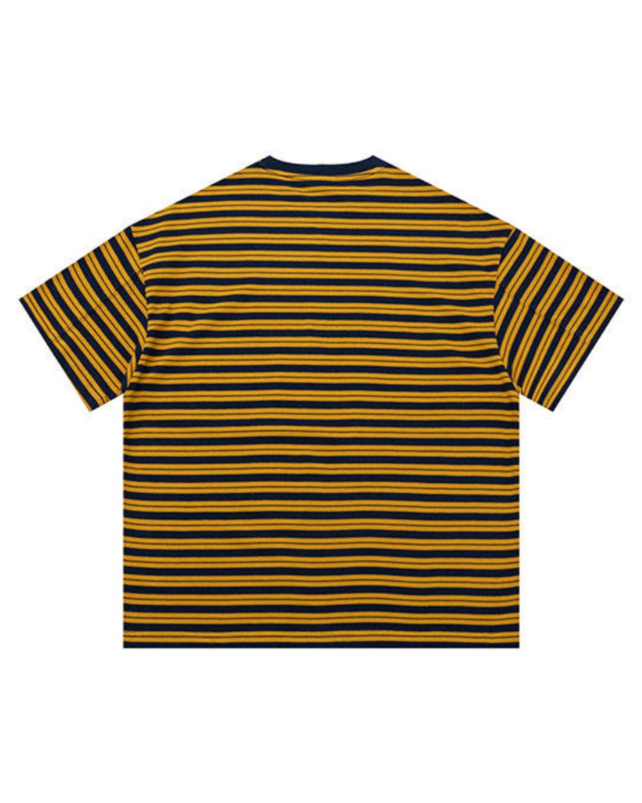 ボーダークルーネック半袖Tシャツ　S0426