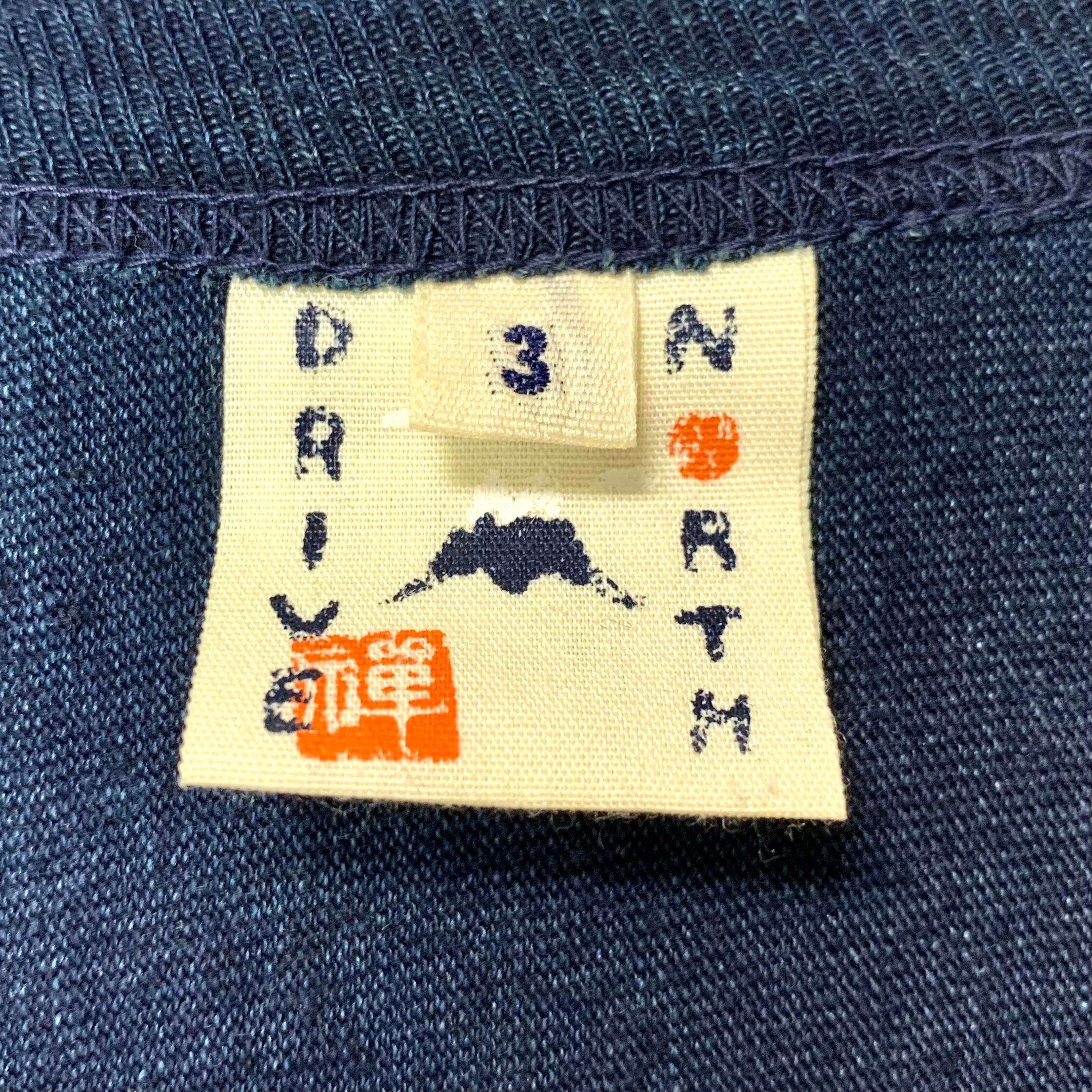 ノースマリンドライブ 45rpm NMD インディゴ 胸袖切替 長袖 Tシャツ 3 ...