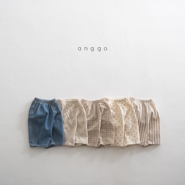 【予約】anggo / pie pants