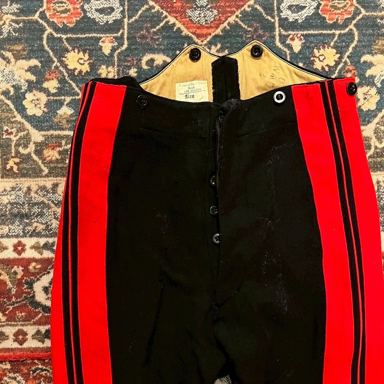 50s イギリス軍 実物 ライフガーズ No.1 ドレスパンツ トラウザーズ